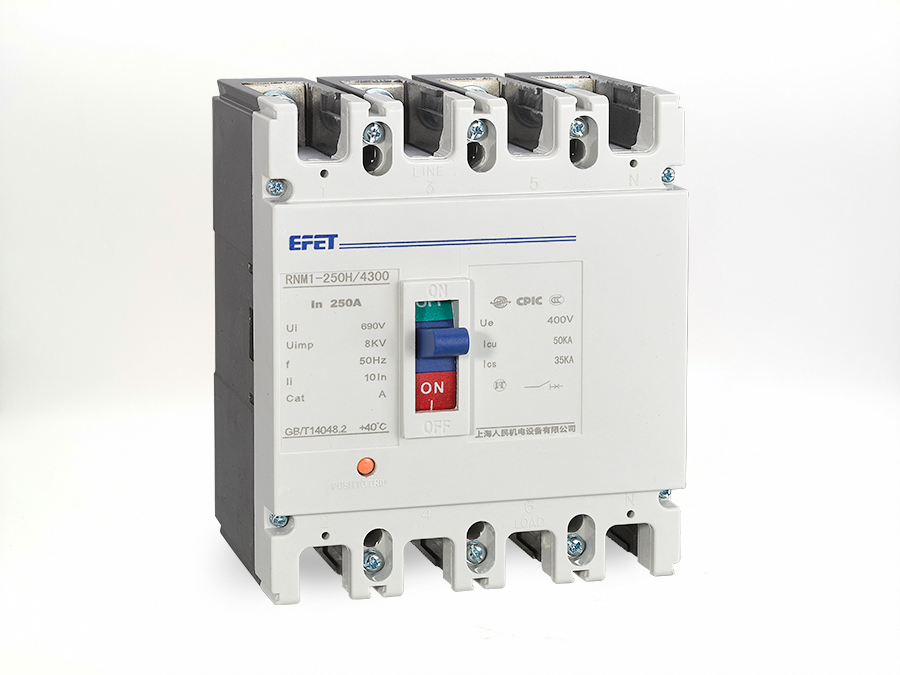 塑殼斷路器RNM1-RNM1-250H/4300 3P